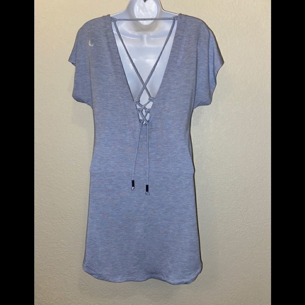 ‎Lole Sail Blue Heather Anais Tunic Top Size Small - Picture 8 of 11